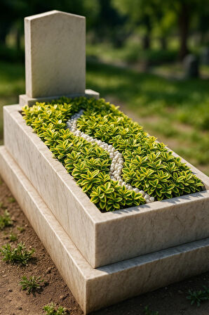 MEZAR - KABİR SARI BİTKİ SETİ - 45 ADET GOLD TAFLAN