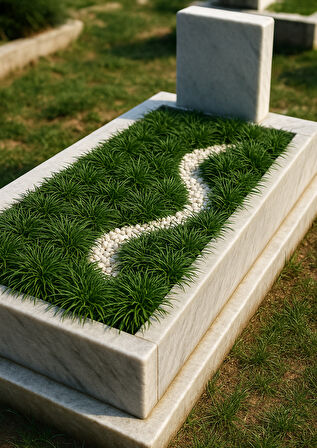 MEZAR - KABİR OSMANLI ÇİMİ SETİ - 100 ADET GÖLGE ÇİMİ