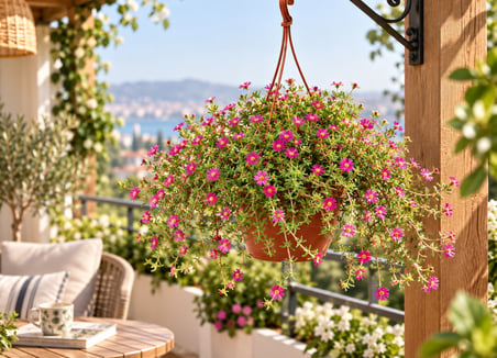 MAKROME ACEM HALISI ÇİÇEĞİ - BALKON ve TERAS BİTKİSİ