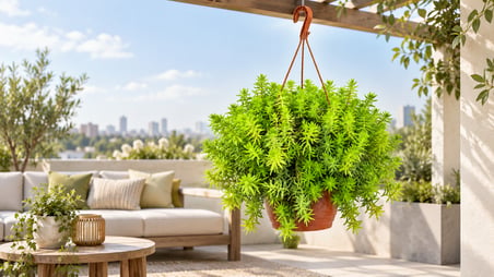 MAKROME SARI SEDUM - ASKILI BALKON BİTKİSİ