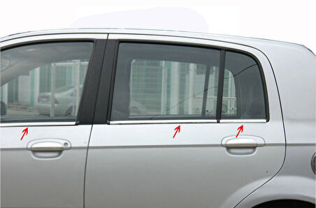 GETZ CAM ÇİTASI KROM 2002 2003 2004 2005 2006 2007 2008 2009