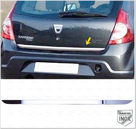 SANDERO BAGAJ ALT CITASI KROM 2008 2009 2010 2011 2012