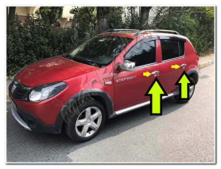 SANDERO KAPI KOLU KROM 2012 2013 2014 2015 2016 2017 2018 2019