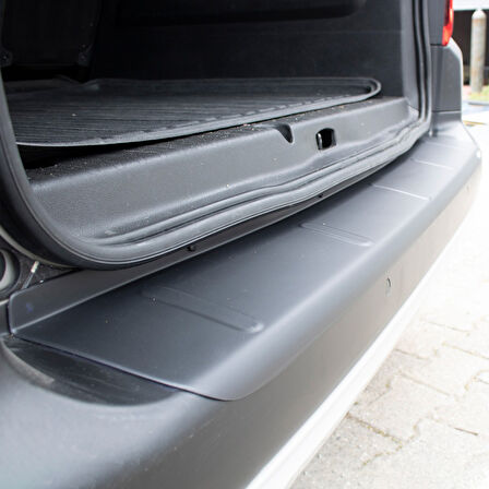 Citroen Berlingo Arka Tampon Eşiği Koruma 2019- Yılı ve Sonrası mat cappafe plastik B3 4 A.T.E.
