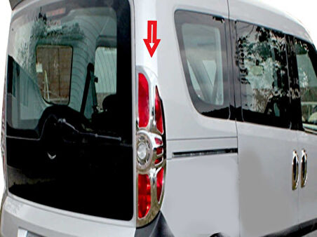 FİAT DOBLO STOP ÇERÇEVESİ KROM 2 PARÇA 2010 2011 2012 2013 2014