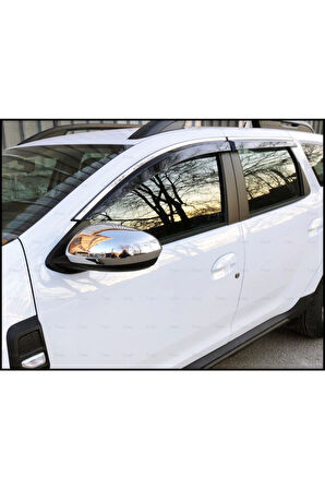 DUSTER AYNA KAPAĞI KROM 2018 2019 2020 PASLANMAZ ÇELİK 1.KALİTE