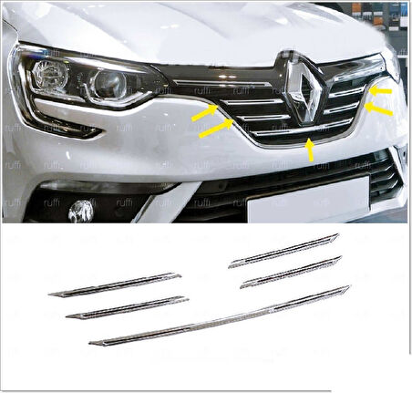 MEGANE 4 HB SD ÖN PANJUR 5 PARÇA P.ÇLK 2016 2017 2018 2019 2020