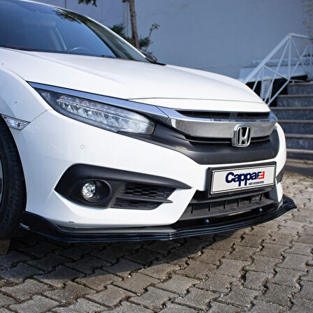 HONDA CIVIC 2016 2017 2018 2019 2020 ARACA ÖZEL ÖN TAMPON 3 PARÇA LİP