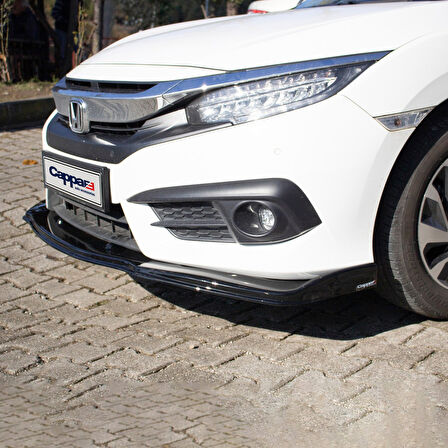 HONDA CIVIC 2016 2017 2018 2019 2020 ARACA ÖZEL ÖN TAMPON 3 PARÇA LİP