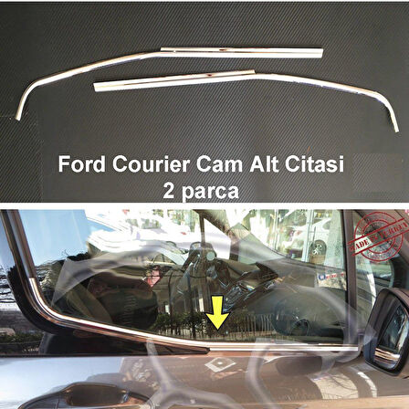 FORD COURİER 2 PARÇA CAM CİTASI P.ÇELİK 2014 2015 2016 2017 2018