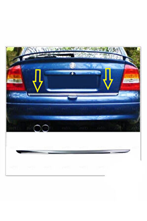 OPEL ASTRA G BAGAJ ALT CITASI KROM 1996 1997 1998 1999 2000 2001 2002 2003 2004 2005 2006 2007 2008