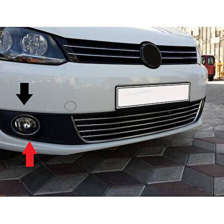 VOLKSWAGEN CADDY SİS FARI ÇERÇEVESİ KROM 2010 2011 2012 2013 2014
