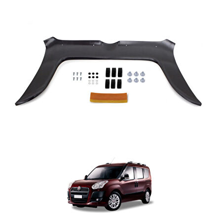 4mm 1.kalite Fiat Doblo 2010 2015 ARASI Ön Kaput Koruyucu Rüzgarlığı 30290310 4 b6 5* E5