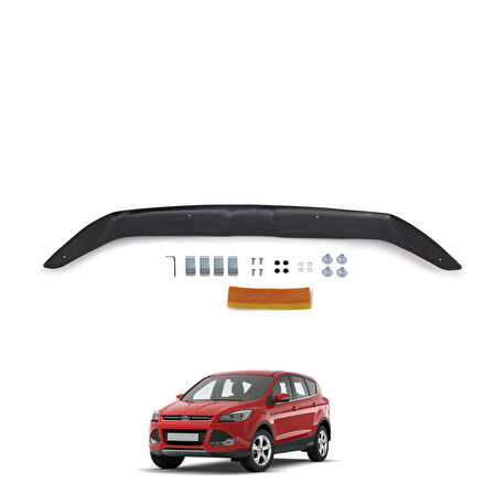 4mm 1.kalite Ford Kuga 2013 2016 ARASI Ön Kaput Koruyucu Rüzgarlığı CAPPAFE 30300713 4 * c4 6 *