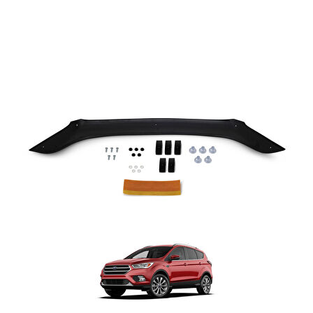 4mm 1.kalite Ford Kuga 2017 2020 Ön Kaput Koruyucu Rüzgarlığı CAPPAFE * c1 6 *