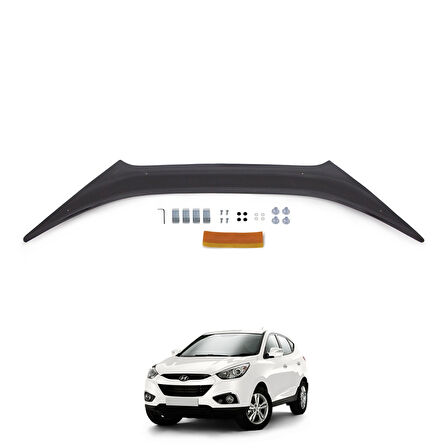 4mm 1.kalite Hyundai iX 35 2010 2017 ARASI Ön Kaput Koruyucu Rüzgarlığı CAPPAFE 30360610 4 *A1 34*