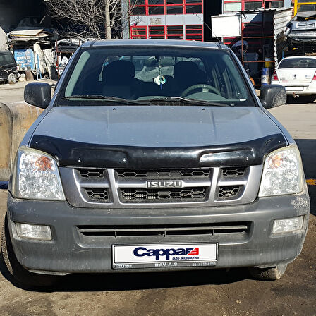 4mm 1.kalite Isuzu D-Max 2002 2006 ARASI Ön Kaput Koruyucu Rüzgarlığı CAPPAFE 30380112 4 *B 2 34**