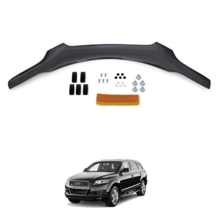 4mm 1.kalite Audi Q7 2005 2015 ARASI Ön Kaput Koruyucu Rüzgarlığı CAPPAFE30120205 4* B 7 56 **