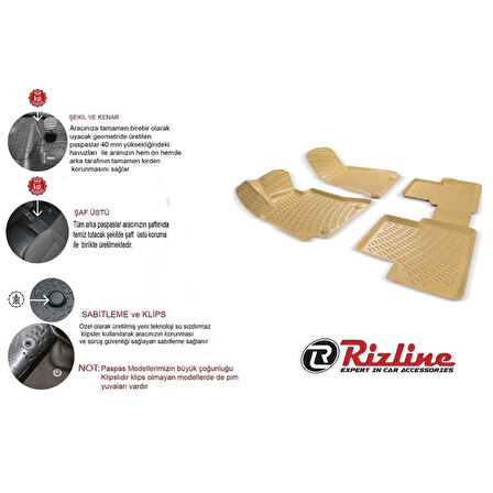 FOCUS 4 2015 BEJ KREM PASPAS RİZLİNE