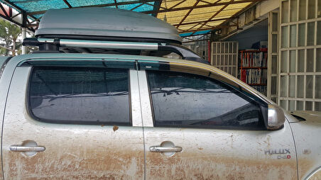 HILUX 2015 + KROMLU CAM RÜZGARLIĞI NİKEN