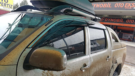 HILUX 2015 + KROMLU CAM RÜZGARLIĞI NİKEN