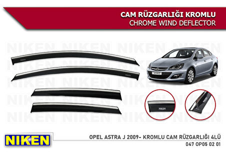 astra j kromlu cam rüzgarlığı niken