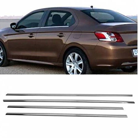 PEUGEOT 301 CAM ÇİTASI 4 PARÇA 2012 + AKTİF