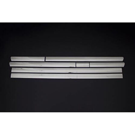 TRANSPORTER T5 UZUN ŞASE YAN KAPI ÇITASI 7 PARÇA KROM 2010 2011 2012 2013 2014 2015 2016