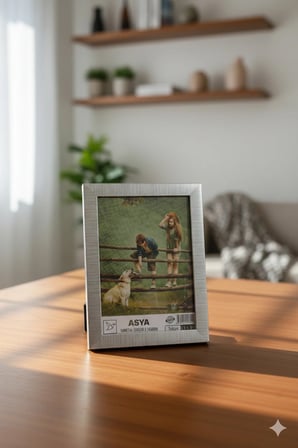 Dekoratif Tokyo 3'lü Set (10x15, 13x18, 15x21) Plastik Gümüş Fotoğraf Çerçevesi
