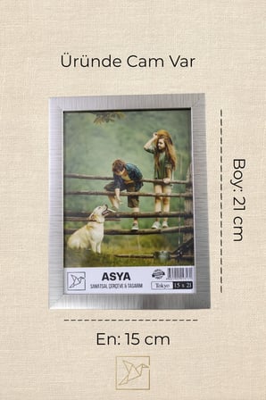Dekoratif Tokyo 15x21 4 Renk Set Plastik Fotoğraf Çerçevesi