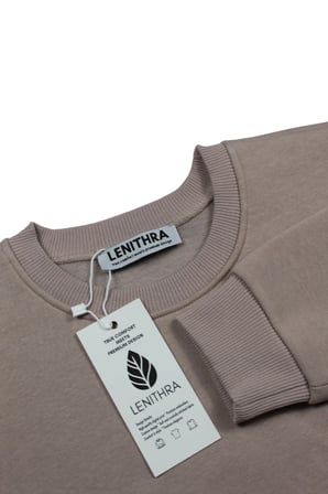Lenithra Tokyo Revengers Mikey Anime Sırt Baskılı Unisex Oversize Sweatshirt Bej / XL