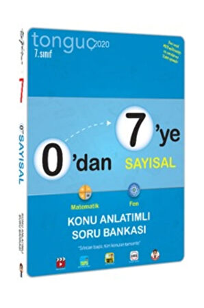 7.sınıf Konu Anlatımlı Soru Zoru Bankası Sayısal Sözel Set