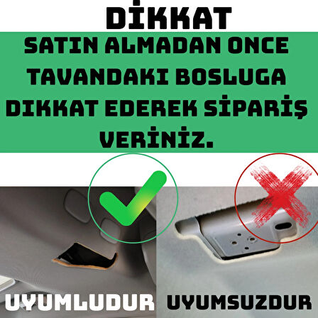 Rifter-berlingo-proace City-doblo-opel Cam Tavanlı Ara Bölme Demiri Kapakları 2 Adet Kumaşı Kaplı