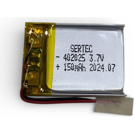 Sertec 402025 3.7V 150 Mah Li-Polymer Pil (DEVRELI/1.5A)