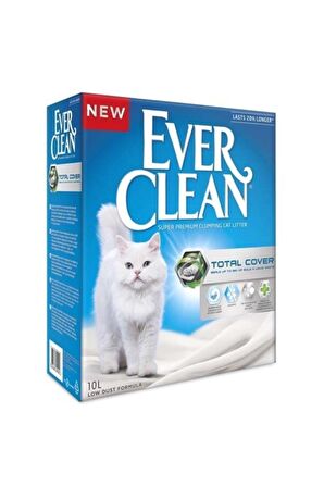 Ever Clean Total Cover Koku Önleyici Kedi Kumu 10 Lt 2 Adet