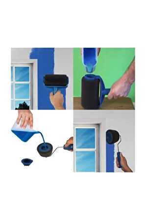 Profesyonel 6'Lı Damlatmayan Duvar Bahçe Ofis Ev Boya Badana