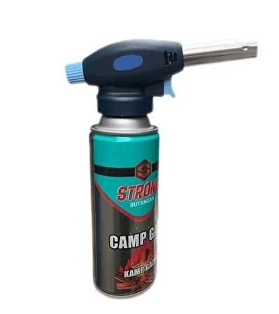 Strong Kamp Gazı Seti Bütan Propan Kamp Ocak Pürmüz Seti 1300 Derece