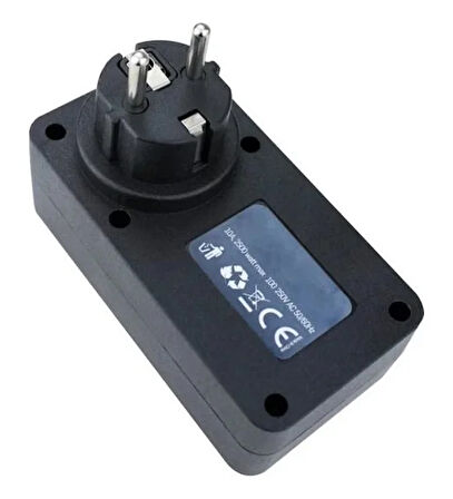 Zaman Ayarlı Tekli Tekli Duvar Priz Akım Korumalı 10A 2500 Watt