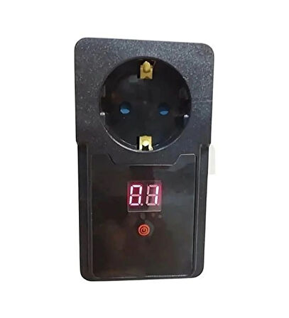 Zaman Ayarlı Tekli Tekli Duvar Priz Akım Korumalı 10A 2500 Watt