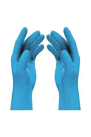 Tpe Mavi Eldiven 1 Paket - (Paket 100 Adet)