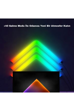 Tüp Led Birleştirilebilir RGB-IC Telefon ve Kumanda Kontrollü