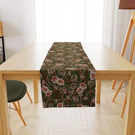 Adawall Green Daisy Runner 140x45CM