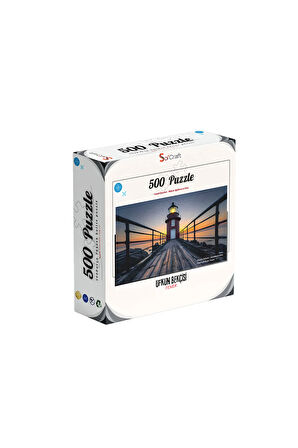 500 Parça Puzzle Deniz Feneri