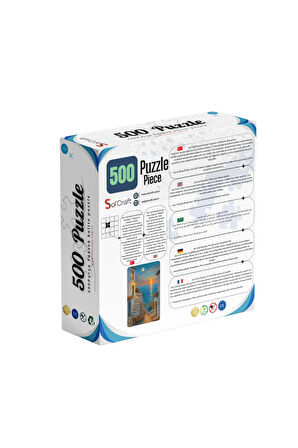 500 Parça Puzzle Sahil Köyü