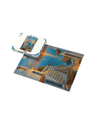 500 Parça Puzzle Sahil Köyü