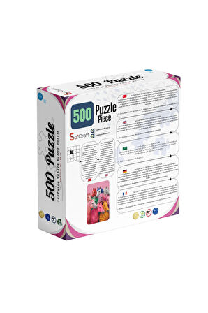 500 Parça Puzzle Renkli Atlar
