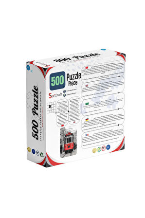 500 Parça Puzzle Taksim Tramvay 223 Numara