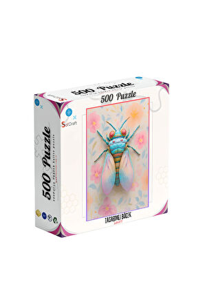 500 Parça Puzzle Sanatsal Böcek