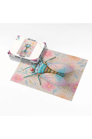 500 Parça Puzzle Sanatsal Böcek