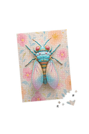 500 Parça Puzzle Sanatsal Böcek